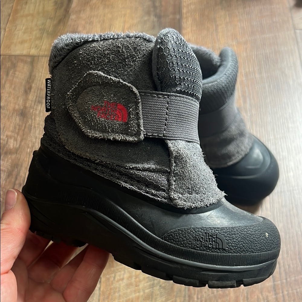 The North Face Kids Gray Winter Boots